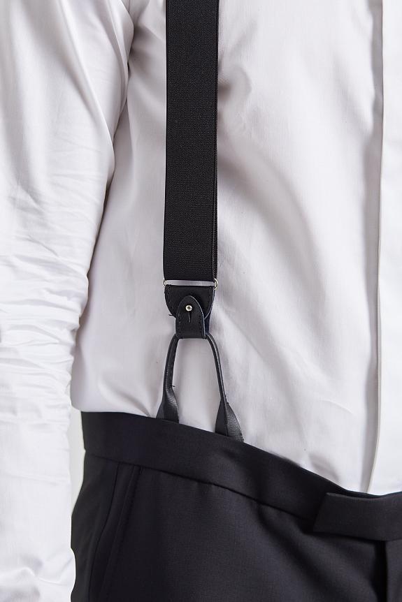 Amanda Christensen Braces Plain Black-1